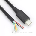 4pin wire line cord Pigtail Data Charging Cable